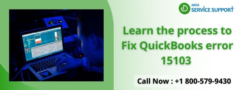 Learn the process to Fix QuickBooks error 15103