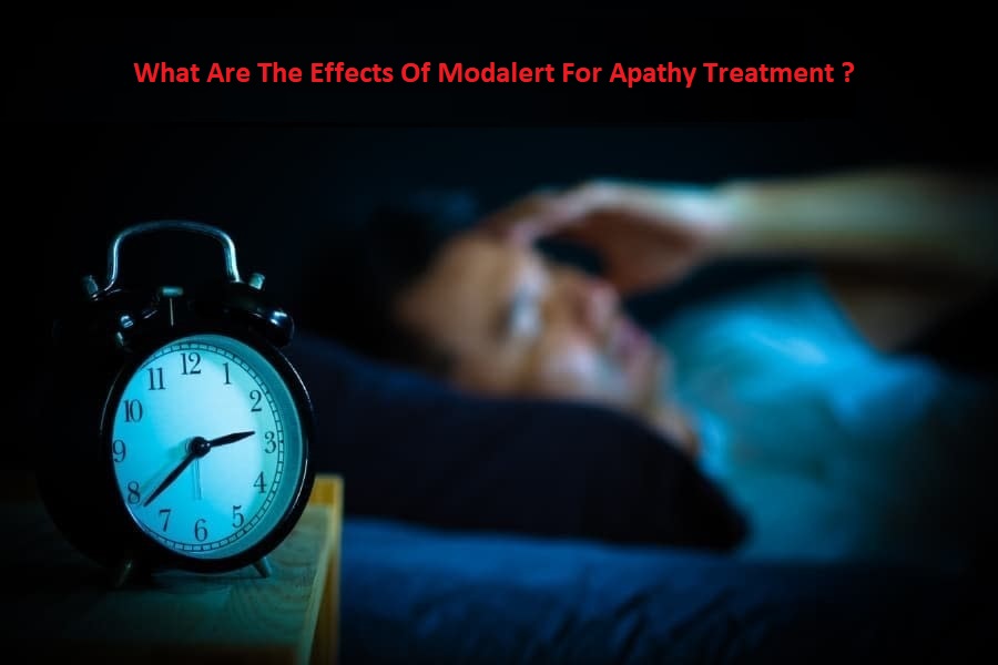 What are the effects of Modalert for Apathy treatment in the elderly