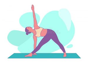 trikonasana