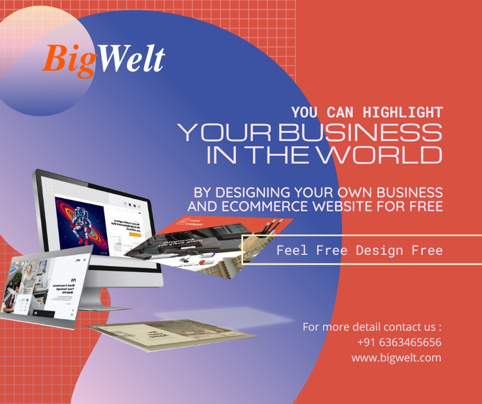 website with us & get free social media & digital marketing