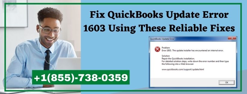 QuickBooks Update Error 1603