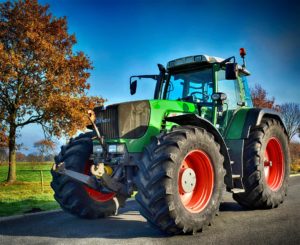 Tractors in Congo