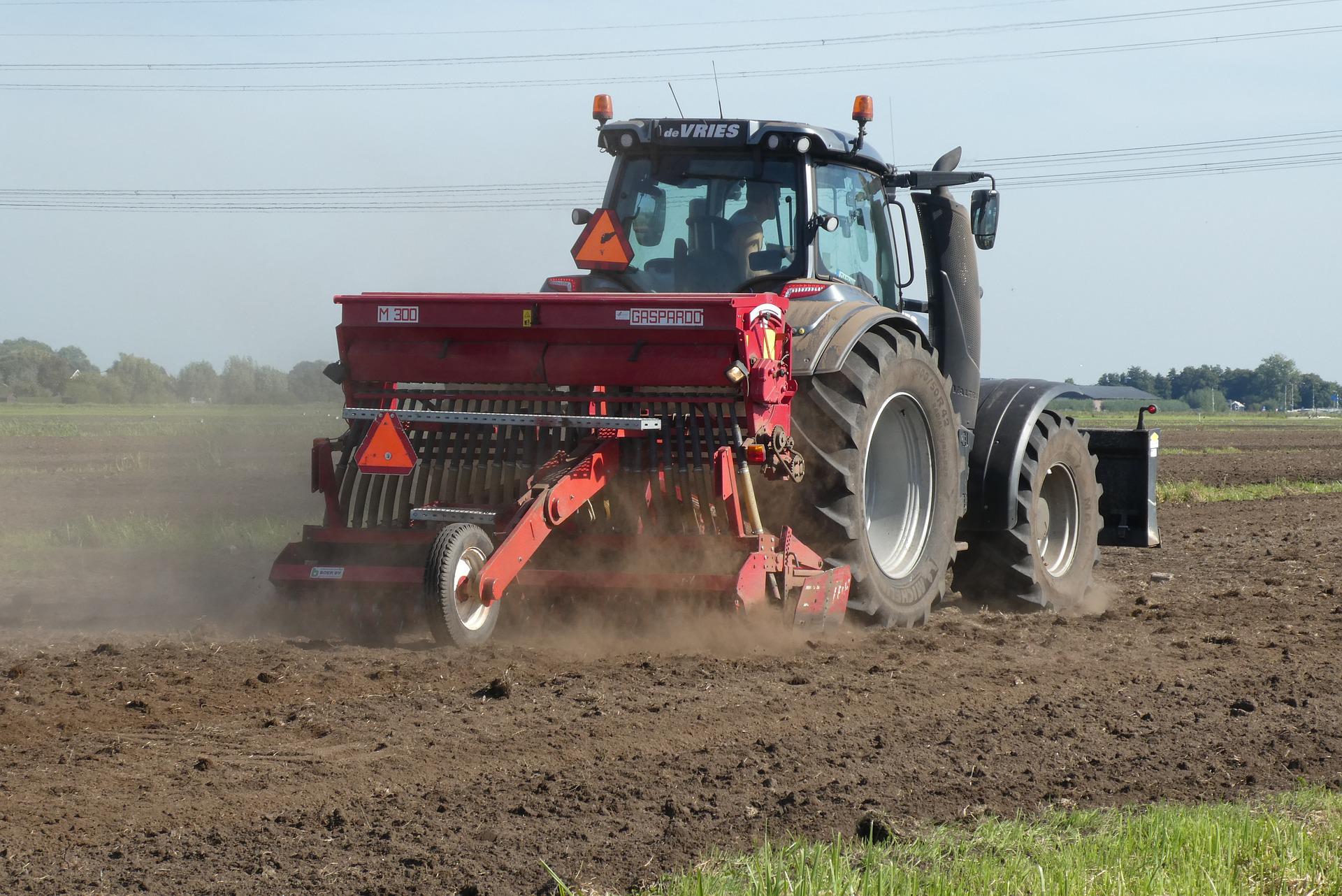 Tractors in Congo